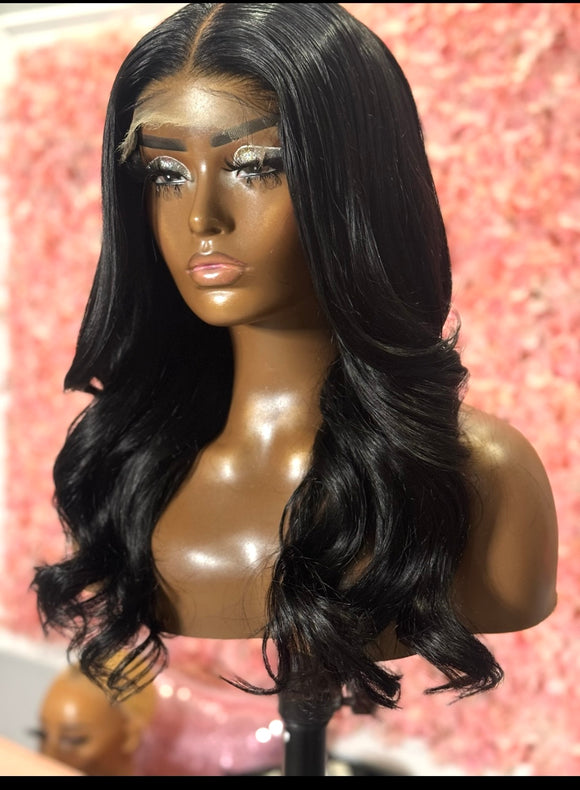 Jet Black Jessica Unit 20 Inches
