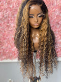 28” Golden Highlight wig