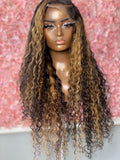 28” Golden Highlight wig