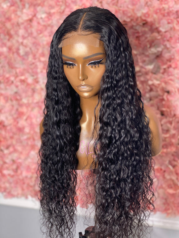 28” HD Lace Deep Curly (4 Bundles)